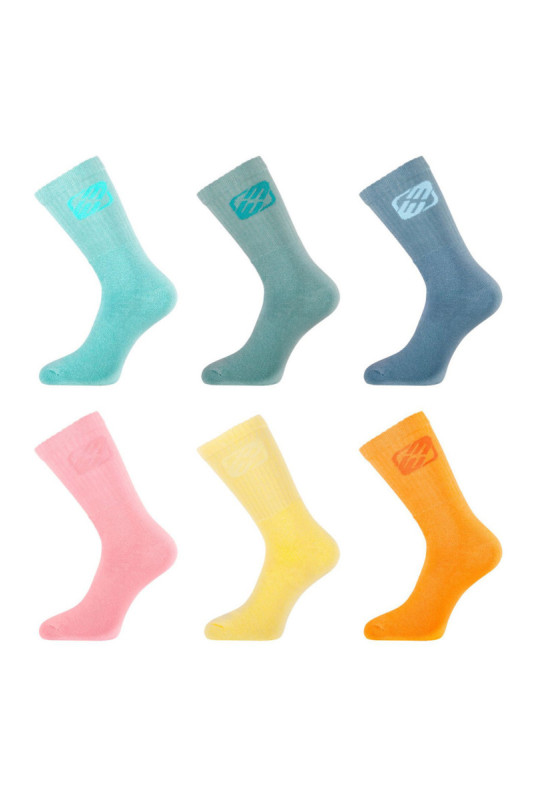 Lot de 6 paires de chaussettes Neon