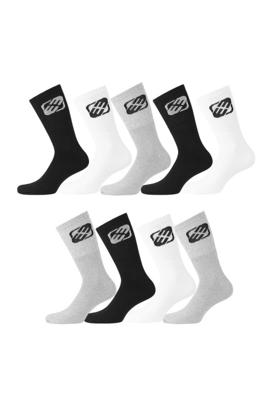 Lot de 9 paires de chaussettes tennis