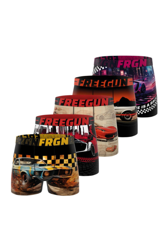 Lot de 5 boxers FREEGUN