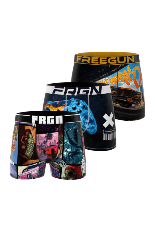 Lot de 3 boxers