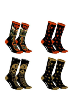 Lot de 4 paires de chaussettes hautes Hyraw