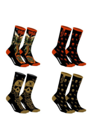Lot de 4 paires de chaussettes hautes Hyraw