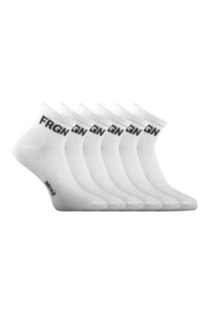 Lot de 6 paires de chaussettes mi-hautes Uni