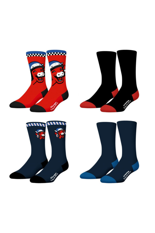 Lot de 4 paires de chaussettes