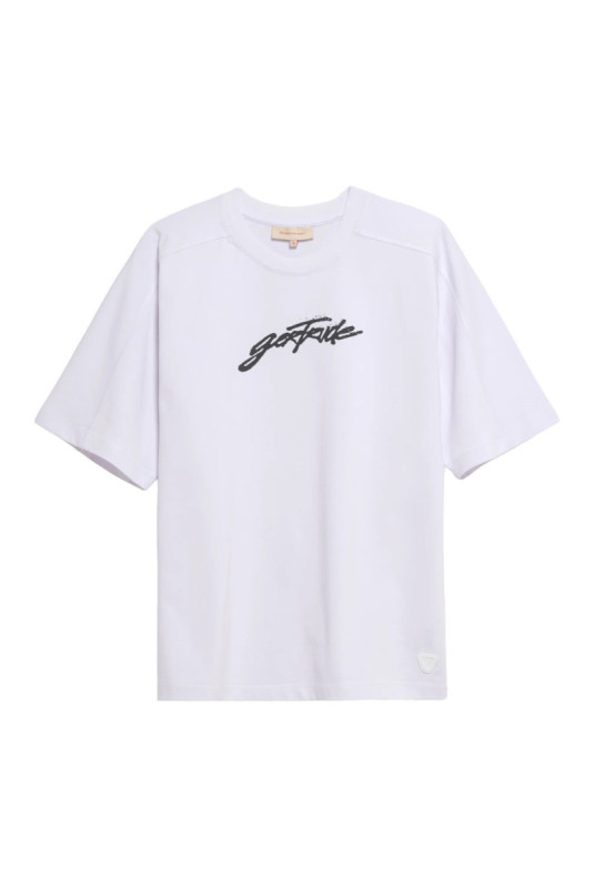 T-shirt André Graff manches courtes blanc