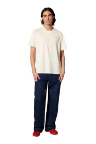 T-shirt Leonce Archive manches courtes Crème