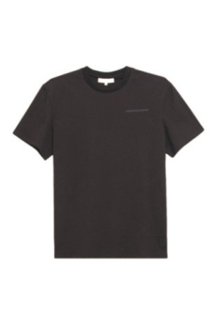 T-shirt Leonce Geometry manches courtes Noir