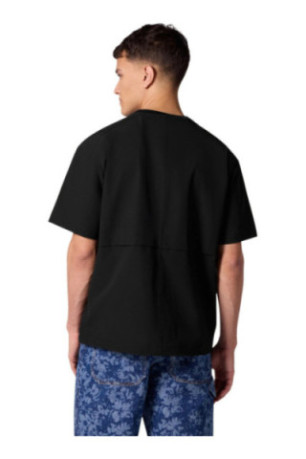 T-shirt Lothar manches courtes noir