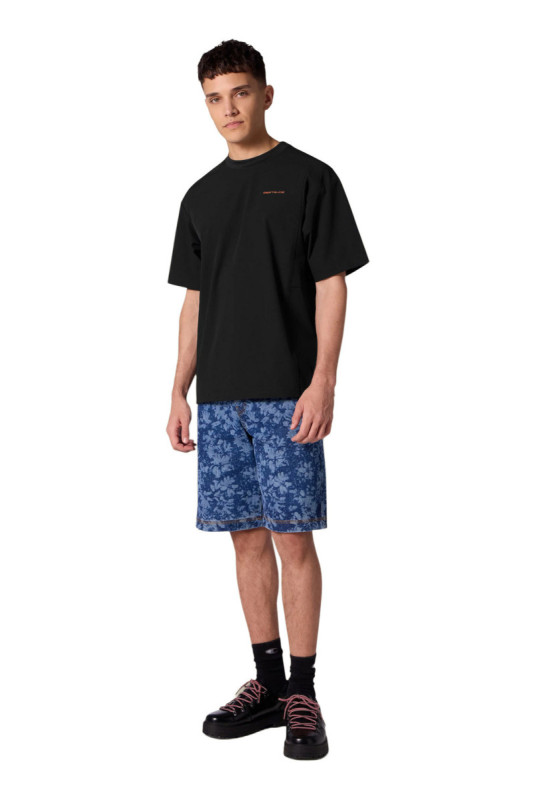 T-shirt Lothar manches courtes noir