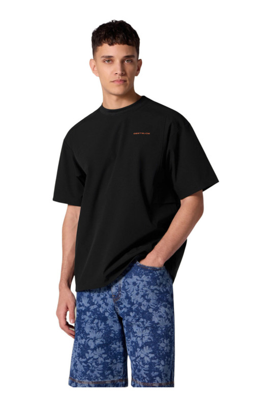 T-shirt Lothar manches courtes noir
