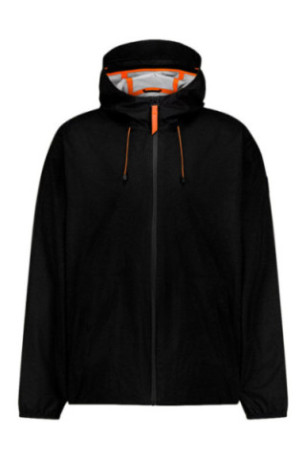 Coupe-vent à capuche Milano Noir