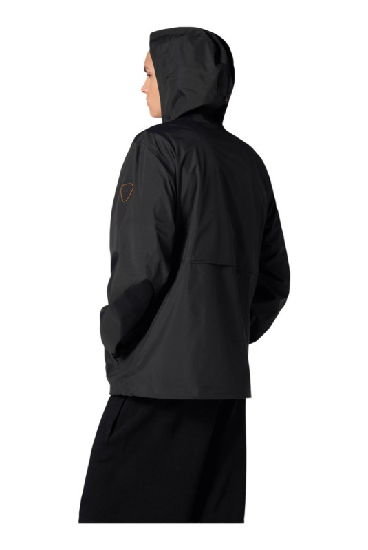 Coupe-vent à capuche Milano Noir