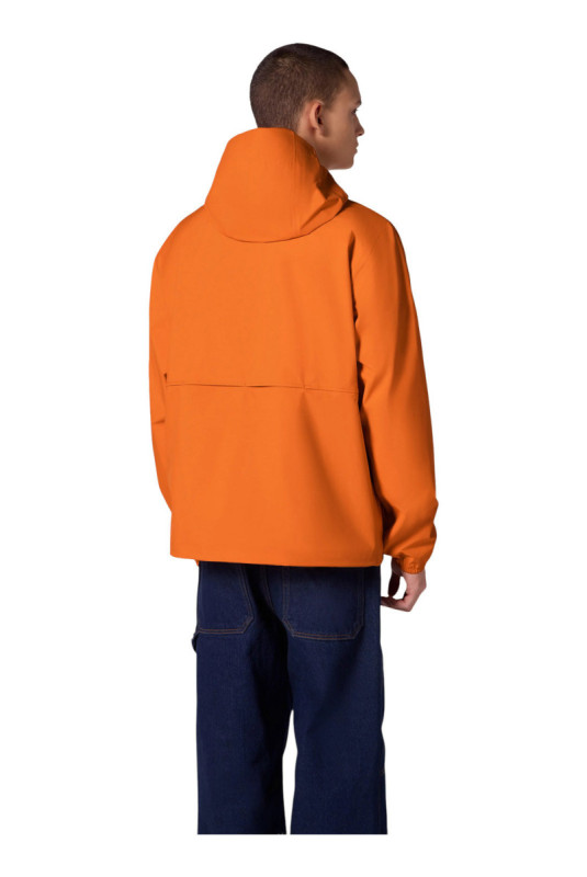 Veste à capuche coupe-vent Milano Orange