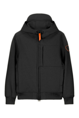 Veste à capuche technique déperlante Ronaldo noire