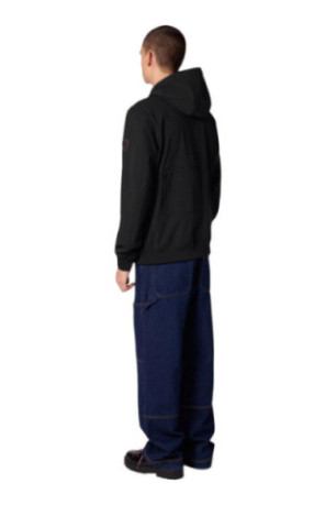 Veste à capuche technique déperlante Ronaldo noire
