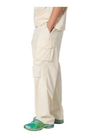 Pantalon cargo Tamano crème