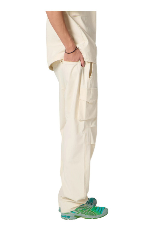 Pantalon cargo Tamano crème