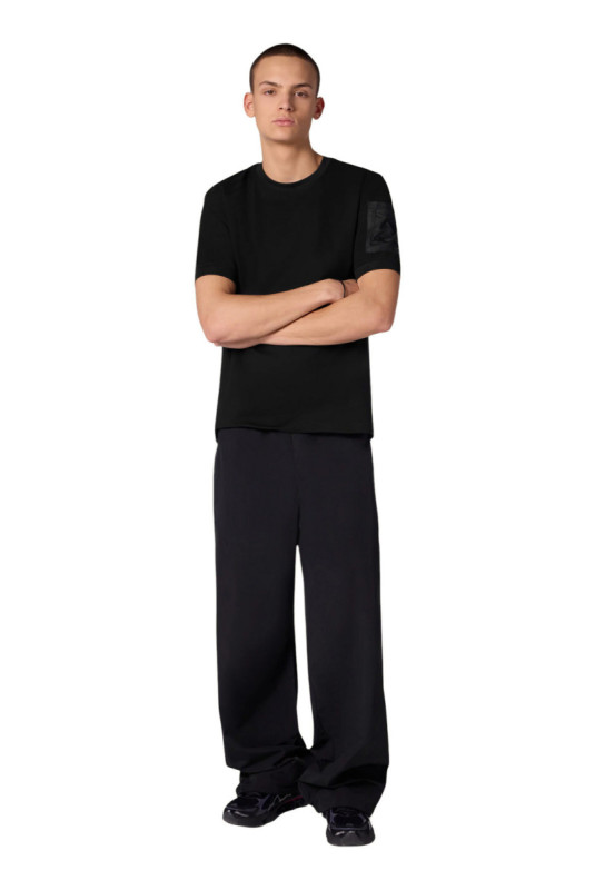 T-shirt Timeo manches courtes Noir