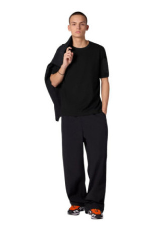 T-shirt Timeo manches courtes Noir