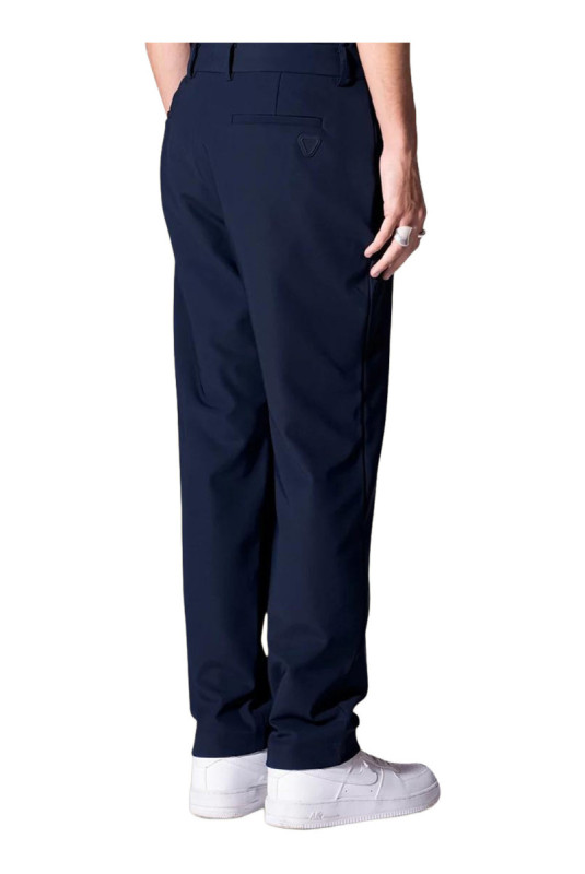 Pantalon coupe droite Roger bleu marine