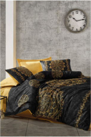 Ensemble de housse de couette en satin - 240x220cm