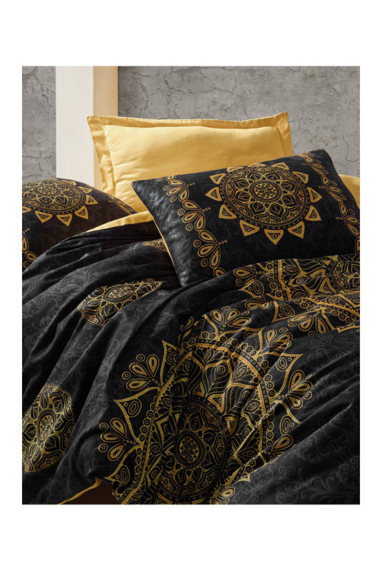 Ensemble de housse de couette en satin - 240x220cm