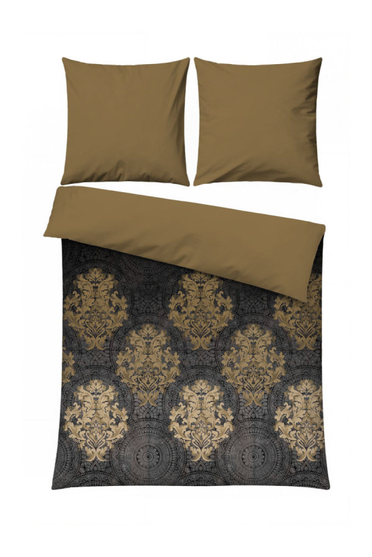 Ensemble housse de couette en satin - 260x220cm