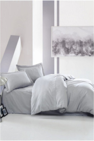 Ensemble de housse de couette en satin - 240x220cm