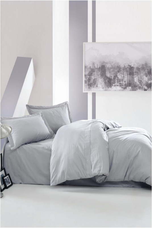 Ensemble de housse de couette en satin - 240x220cm