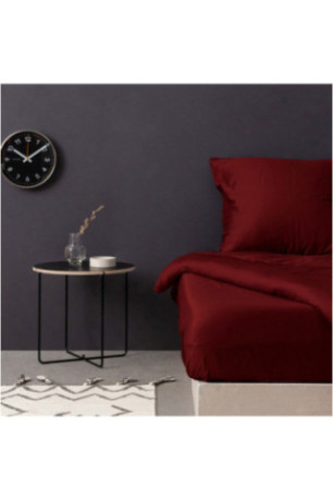 Drap-housse en satin - 140x190+30cm
