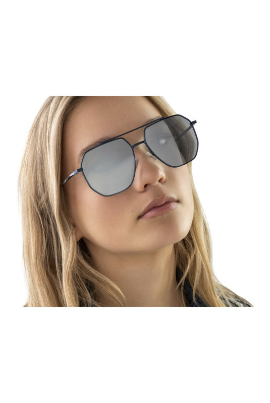 Lunettes de soleil - Grey mirrored/Blue/Blue