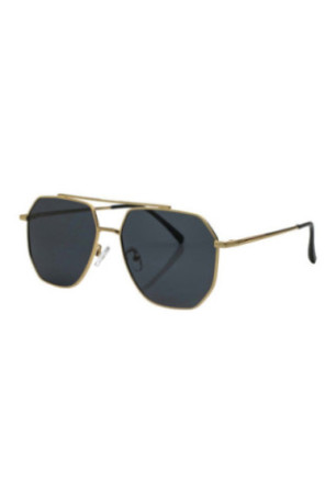 Lunettes de soleil - Grey/Gold/Gold