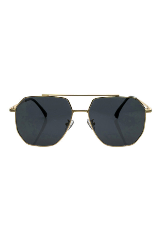 Lunettes de soleil - Grey/Gold/Gold