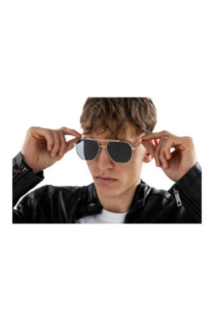 Lunettes de soleil - Grey/Gold/Gold