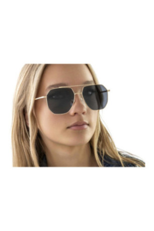 Lunettes de soleil - Grey/Gold/Gold