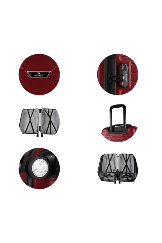 Valise - Rouge bordeaux