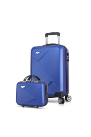 Ensemble de valises (2 pièces) - Bleu