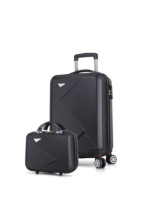 Ensemble de valises (2 pièces) - Noir