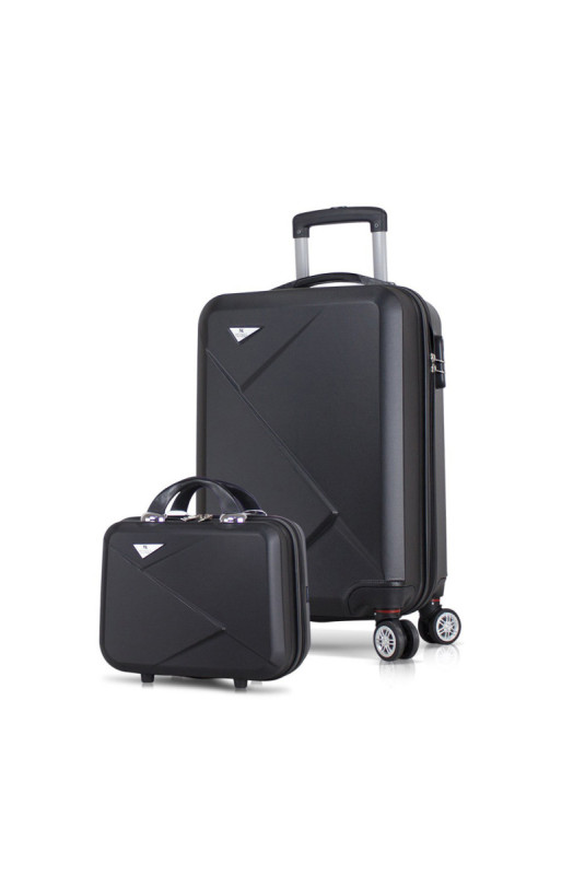 Ensemble de valises (2 pièces) - Noir