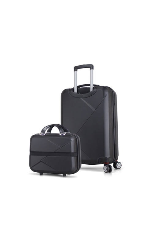 Ensemble de valises (2 pièces) - Noir