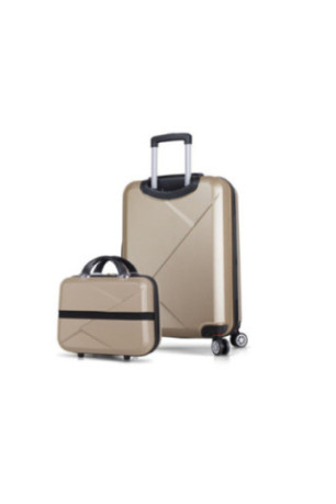 Ensemble de valises (2 pièces) - Or