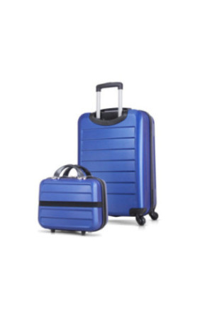 Ensemble de valises (2 pièces) - Bleu