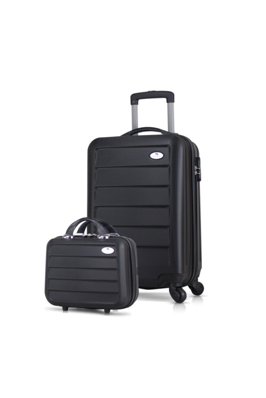Ensemble de valises (2 pièces) - Noir