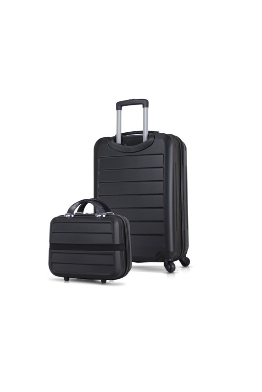 Ensemble de valises (2 pièces) - Noir