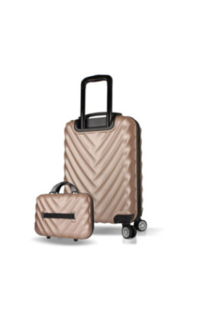 Ensemble de valises (2 pièces) - Or