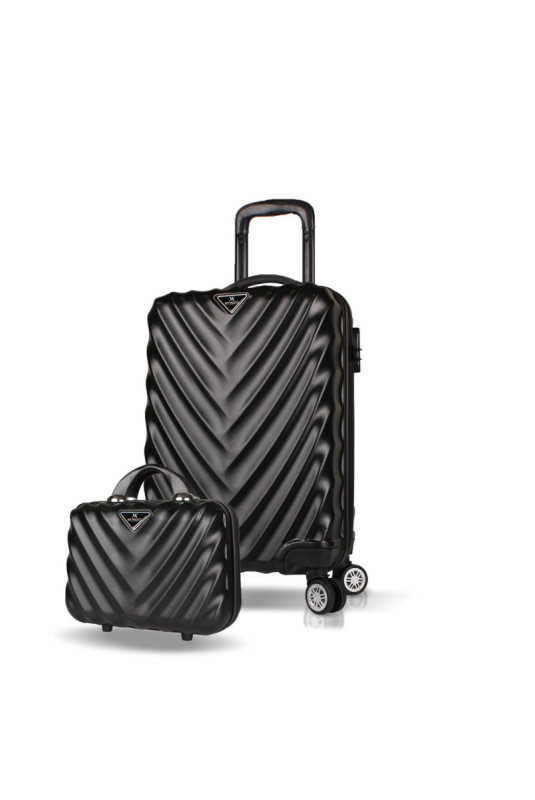 Ensemble de valises (2 pièces) - Noir