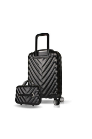 Ensemble de valises (2 pièces) - Noir