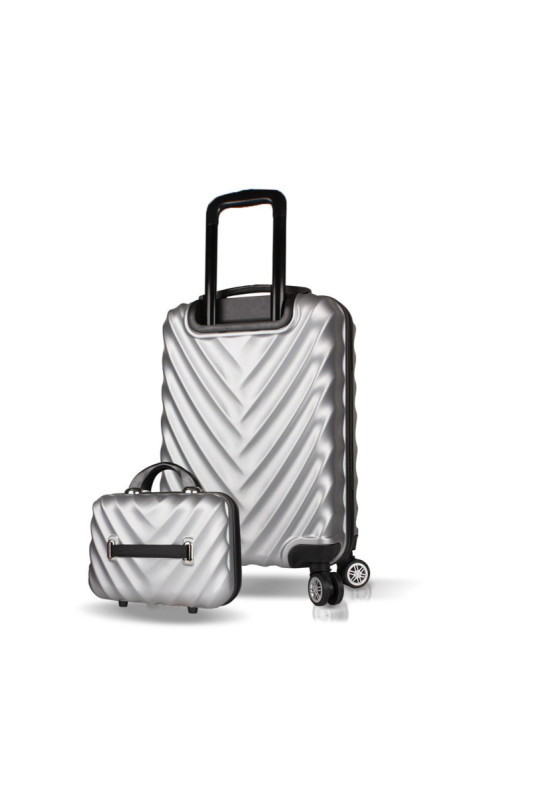 Ensemble de valises (2 pièces) - Gris