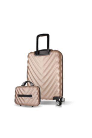 Ensemble de valises (2 pièces) - Or
