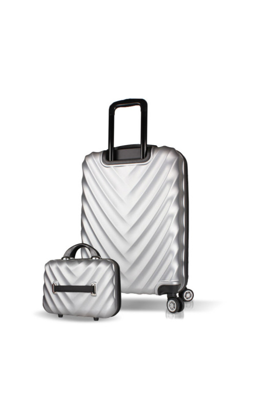 Ensemble de valises (2 pièces) - Gris